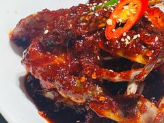 -草家酱蟹炭火烤肉店(珲春南路一店)