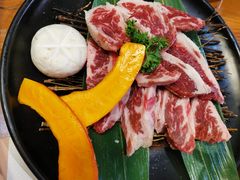 -草家酱蟹炭火烤肉店(珲春南路一店)