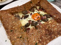 鸡蛋蘑菇熏肉荞麦可丽饼-RAC BAR(安福路店)