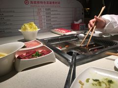 自助取餐区-海底捞火锅鲜切牛肉主题店(长寿路店)