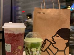 芝芝蓝莓双拼-喜茶(广州番禺奥园广场店)