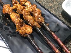 烤羊肉串-马一洒开锅羊肉清真餐厅(京汉店)
