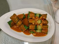 麻酱油麦菜-勝記酒家·37年老字号·经典粤菜(荔枝公园店)