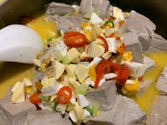 砂锅养生黑豆腐-阿谋美食·广西菜