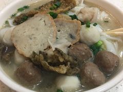 五彩鱼蛋粉-明兴正宗潮州五彩鱼蛋粉面(中山六路店)