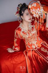 -桃子造型婚纱礼服(凤起广场店)