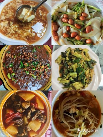 图234都是学校附近小餐馆里的，好像是鸿鑫美食对面的