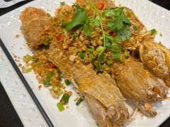 椒盐泰国濑尿虾-好彩海鲜火锅饭店(银河百老汇店)