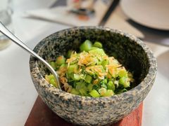 广东菜心炒虾皮-野蔓果·山野菜(西湖景区·龙井茶田店)