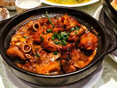 猪手黄豆煲-壹只菜·崇明本地特色菜(崇明南门店)