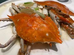 梭子蟹炒年糕-乾隆美食·本帮菜(黄河路店)