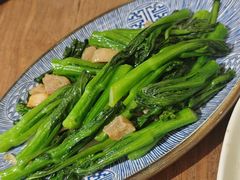 猪油渣生炒菜心-常来小聚·广州非遗传承餐厅(地王广场店)