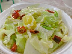 炝炒包菜-四川泸州豆花饭店