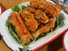 唐人街甜酸鸡翅-Tube station站点比萨(王府井百货店)