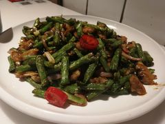 香辣豆角蛤蜊肉-新旺茶餐厅·早餐·夜宵(仙霞店)