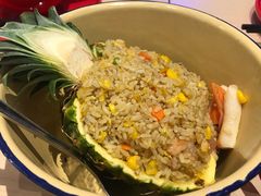 菠萝海鲜炒饭-避风塘(宝山万达店)