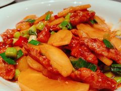 佛手瓜炒和牛-荣府宴(南阳路店)