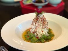 炝油鱿鱼苗-西安凯悦酒店·湖畔中餐厅