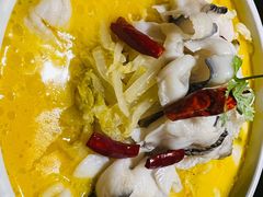 莜面鱼鱼酸汤乌鱼片-竹里馆 ·茶食(奥体店)