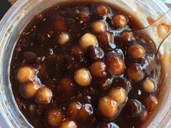 桂花赤豆糊圆子-潘玉麟糖粥