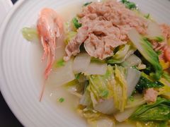 腐皮青菜-老头儿油爆虾·1987杭州烟火味(湖滨银泰in77D区店)