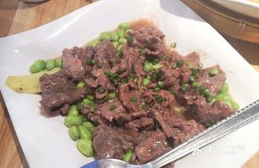 Steamed Beef with Fresh Beans