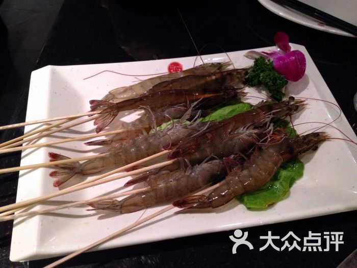 庖贰牛肉火锅基围虾图片 - 第4张