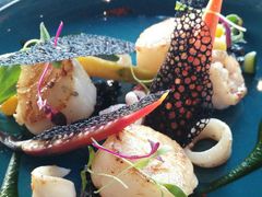 香煎扇贝配迷你混合海鲜-AZUL by FUEL蓝色·法式酒馆(琶醍店)