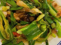 大蒜炒猪头肉-老南京土菜馆(状元境店)