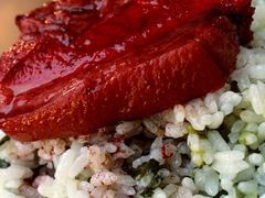 文庙老道前街骨头汤&nbsp;の&nbsp;菜饭&nbsp;&&nbsp;酱汁肉（斜）-文庙菜饭(四川北路店)