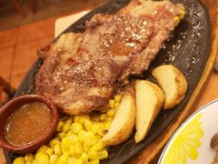 蒜蓉汁美國肉眼牛扒-萨莉亚意式餐厅(深水埗店)