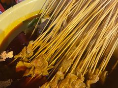 -拈签一笑黄牛肉辣卤串串