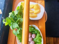 手打熟牛肉丸-鲜锦记潮汕牛肉火锅(月坛店)