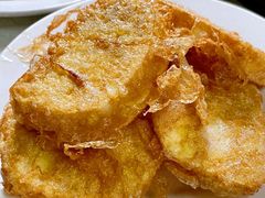 鸡蛋炸馒头片-大槐树烤肉馆