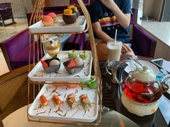 -The Lounge大堂酒廊·咖啡·沙拉·下午茶(金茂深圳JW万豪酒店)