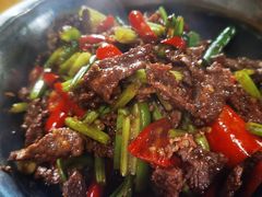 芹菜炒牛肉-琴园酒家(金三角大厦店)
