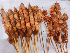 烤羔羊肉串-木屋烧烤(创业店)