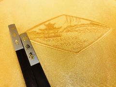 餐具摆设-钓鱼台国宾馆