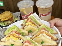 -Thanks美式餐厅(汉堡咖啡店)