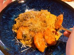 芝士蘑菇鲜虾意大利面-BE BRIGHT KITCHEN(正佳广场店)