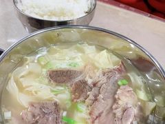 -吉林延边牛肉汤饭，大冷面