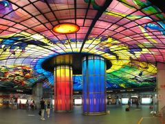 -捷运美丽岛站(The Dome of Light)