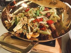 香锅菜花-绿茶餐厅(平谷华联店)