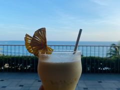 -日落吧·海景咖啡厅·餐酒吧·鸡尾酒·下午茶·乐队表演·浪漫夕阳·三亚文华东方酒店
