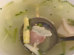 咸肉扁尖冬瓜汤-老正兴菜馆(福州路店)