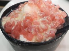 水蜜桃奶冰-冰冰酱老味刨冰绵绵冰(中山路总店)
