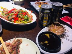 -丹东立强海鲜烧烤·牛B大串(星海店)