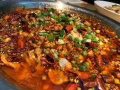 水煮肉片-胡马八破·川菜小馆(高新万达店)
