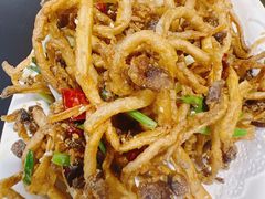 干煸茶树菇-小杨酒家(华苑小区店)