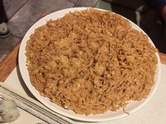 比脸还大的炸蛋-螺大喜螺蛳粉火锅(雍和宫店)